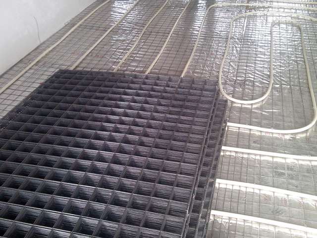 鋼絲網(wǎng)片應用于地暖施工工程